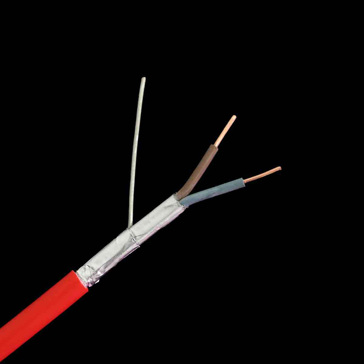 کابل سیلیکونی افشان قلع اندود فویل و درین وایر0.5+ 1.5*2 آگر