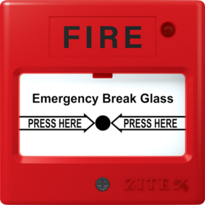 شستی اعلان حریق زیتکس مدل ZI-CP 85